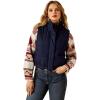 ARIAT Women’s Western Swirls Vest Blue M