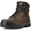 ARIAT mens Treadfast 6″ Waterproof Work Boot(Dark Brown)