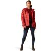 ARIAT womens Spectator Waterproof Jacket(Sun-dried Tomato Exploding Flo)
