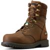 Ariat mens Rigtek 8″ Csa Waterproof Composite Toe Work Boot(Oily Distressed Brown)