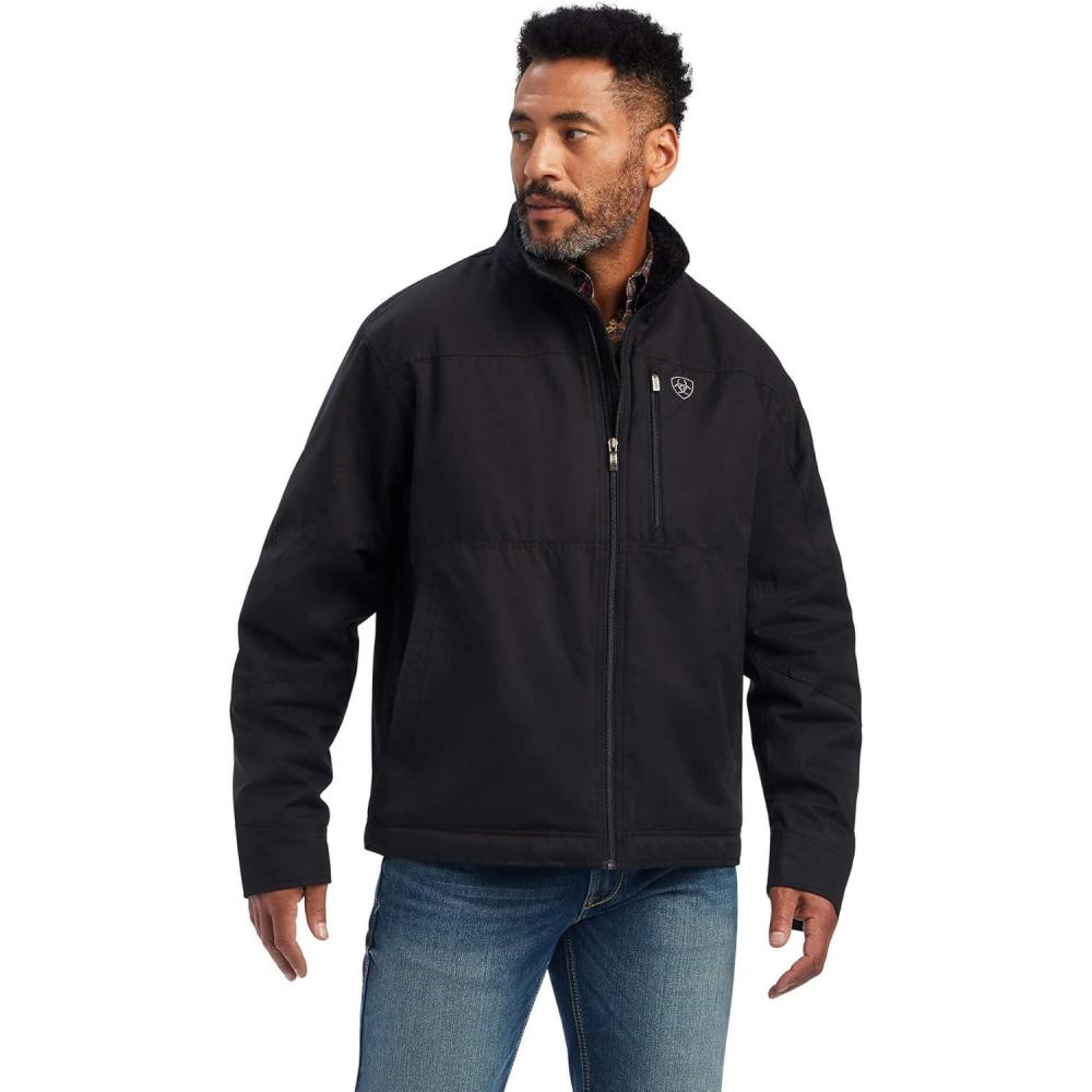 imageAriat Mens Grizzly Canvas JacketBlack
