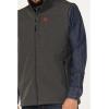 ARIAT Big & Tall Logo 2.0 Softshell Jacket(Charcoal/ Americana)
