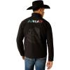 ARIAT Men Pioneer Stretchshell Mexico Jacket(Black)
