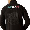ARIAT Men Pioneer Stretchshell Mexico Jacket(Black)