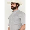 ARIAT Mens Wrinkle Free Bear Classic Fit Shirt(White)