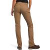 ARIAT Women’s Rebar DuraStretch Made Tough Double Front Pant, Field Khaki, Size 27 Short