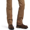 ARIAT Women’s Rebar DuraStretch Made Tough Double Front Pant, Field Khaki, Size 27 Short