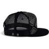 ARIAT Youth Flat Bill Cap with Aztec Pattern, Black