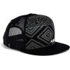 ARIAT Youth Flat Bill Cap with Aztec Pattern, Black