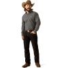 Ariat Men’s Pro Series Gradon Classic Fit Shirt(Black/Khaki)