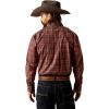 Ariat Men’s Pro Series Gradon Classic Fit Shirt(Dark Red)