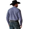 Ariat Men’s Pro Series Gradon Classic Fit Shirt(Grey Blue)