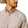 Ariat Men’s Pro Series Gradon Classic Fit Shirt(Off-white)