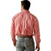 Ariat Men’s Pro Series Gradon Classic Fit Shirt(Red)