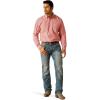 Ariat Men’s Pro Series Gradon Classic Fit Shirt(Red)