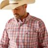 Ariat Mens Pro Series Walt Classic Fit Shirt(Hibiscus)