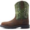 Ariat Men’s Sierra Shock Shield Steel Toe Work Boot(Dark Brown)