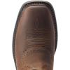 Ariat Men’s Sierra Shock Shield Work Boot(Dark Brown/Grass Green)