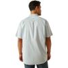 Ariat Mens Taupe Grey Venttek Short Sleeve Shirt(Papyrus)