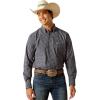 ARIAT Men’s Pro Series Tate Classic Fit Shirt(Dress Blues)