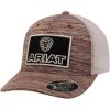 ARIAT Men’s Snapback Flex Fit Shield Logo Cap(Burgundy)