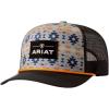 ARIAT Mens Southwest Suede Patch Cap, Multi-Colored