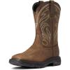 ARIAT mens Workhog Xt Cottonwood Work Boot(Distressed Brown)