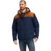 Ariat Men’s Crius Hooded Insulated Jacket(Navy)