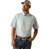 Ariat Mens Taupe Grey Venttek Short Sleeve Shirt(Papyrus)