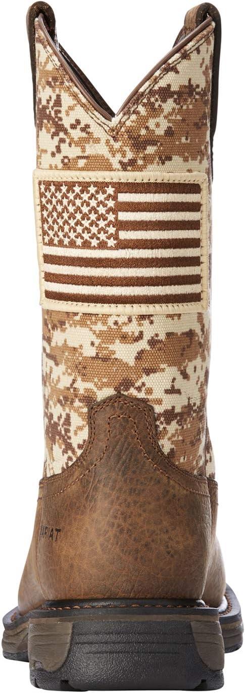 imageARIAT Mens WorkHog Patriot Work Boot