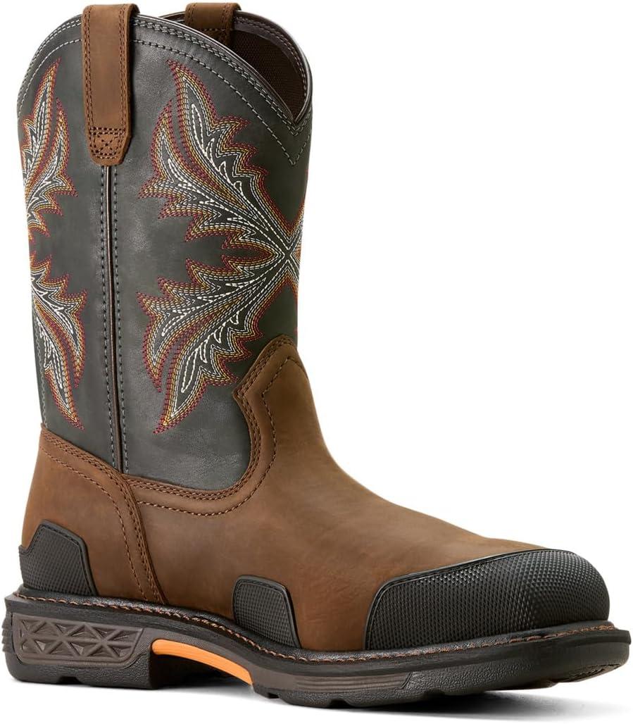 imageARIAT Overdrive Mens BootBrownRough Stone