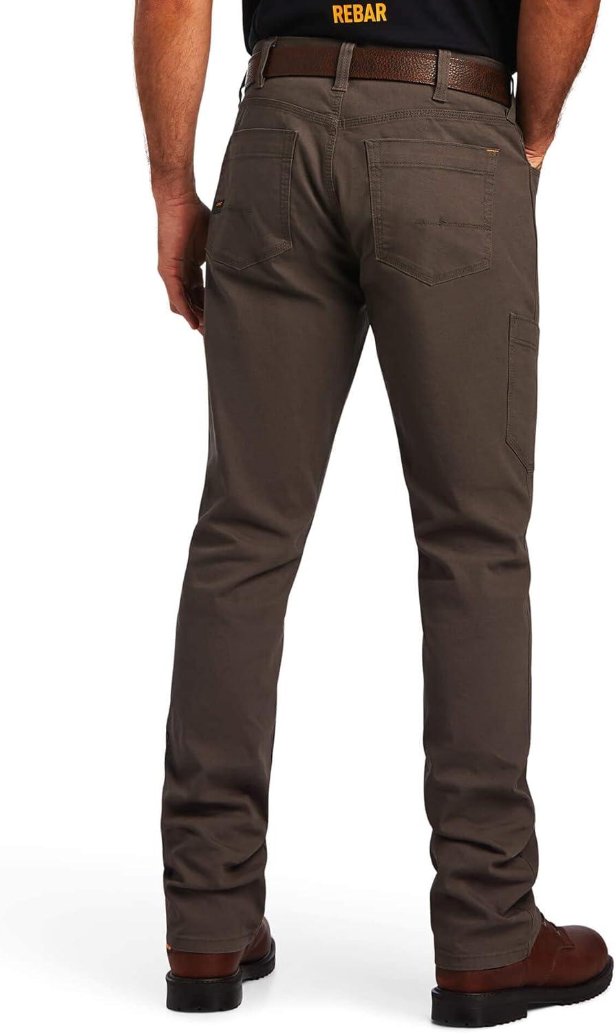 imageAriat Male Rebar M4 Low Rise DuraStretch Made Tough Stackable Straight Leg Pant Deep Forest 32W x 38L