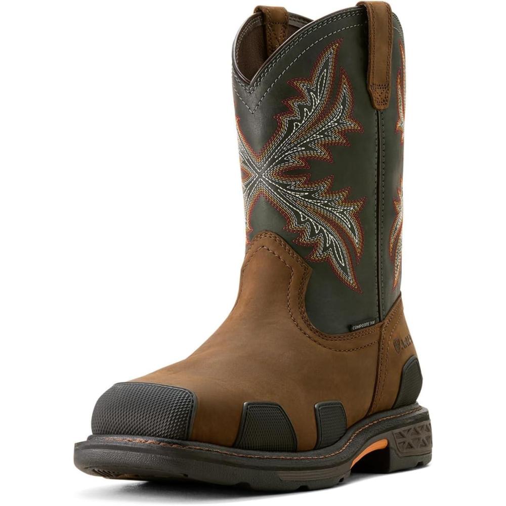 imageARIAT Overdrive Mens BootBrownRough Stone