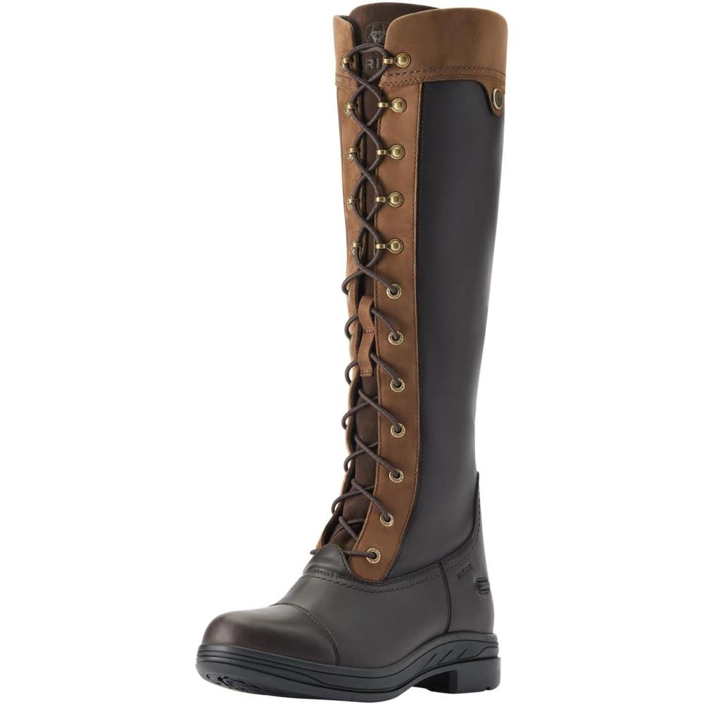 imageARIAT Womens Coniston Max Waterproof Insulated Boot Round Toe  10047005Ebony Brown