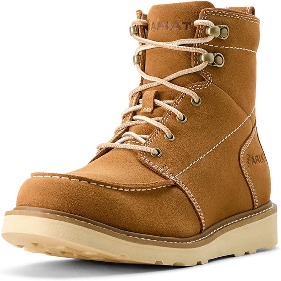 imageAriat Men Brown Recon Lace Casual BootNatural Suede