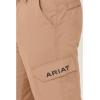 ARIAT Mens Rebar M5 Straight Work Flow Ultralight Stackable Straight Leg Pant(Beige/Khaki)