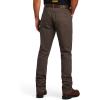 Ariat Male Rebar M4 Low Rise DuraStretch Made Tough Stackable Straight Leg Pant Deep Forest 32W x 38L