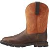 Ariat Men’s Groundbreaker Wide Square Toe Steel Toe Work Boot(Brown/Ember)