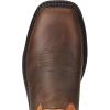 Ariat Men’s Groundbreaker Wide Square Toe Steel Toe Work Boot(Brown/Ember)