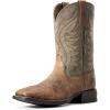 ARIAT Amos Mens Boot(Sorrel Crunch/Army Green)