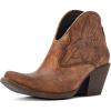 ARIAT Women’s Layla Western Boot(Naturally Distressed Brown)