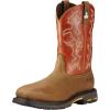 ARIAT Workhog Square Toe H2O Mens Boot(Dark Earth/Brick)