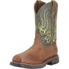 Ariat Men’s Workhog Mesteno Wide Square H2O Composite Toe Work Boot(Rust)