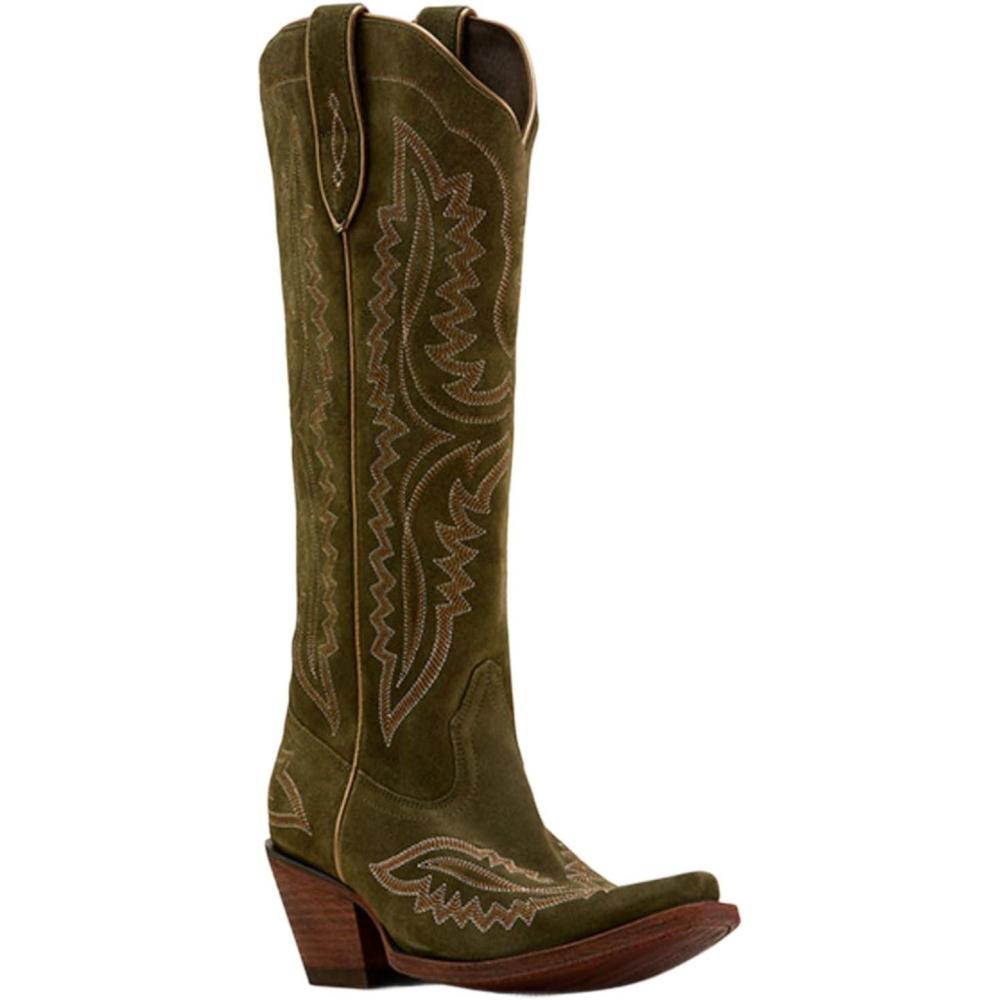 imageARIAT womens CasanovaSoft Olive Suede