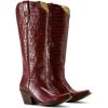 ARIAT womens Casanova(Luxe Dubonnet Croc Print)